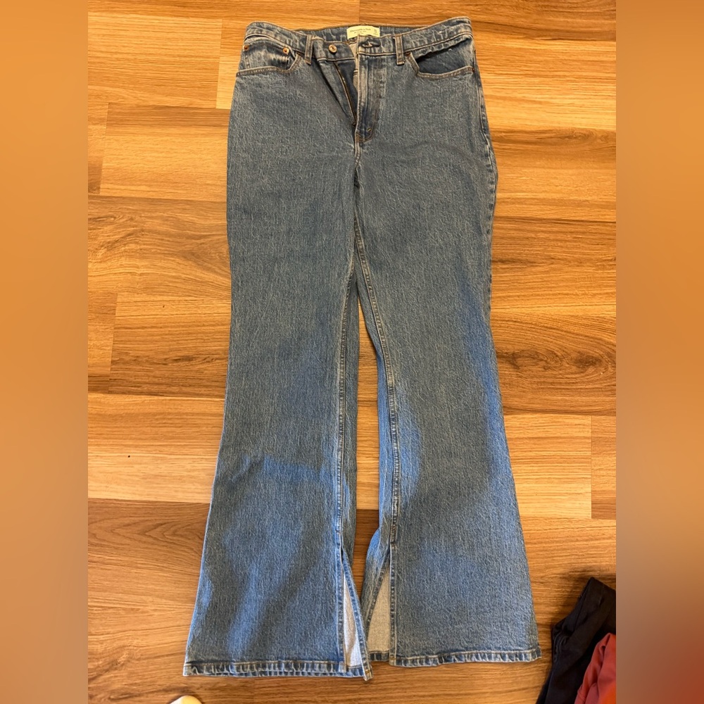 Abercrombie & Fitch Blue Flare Jeans